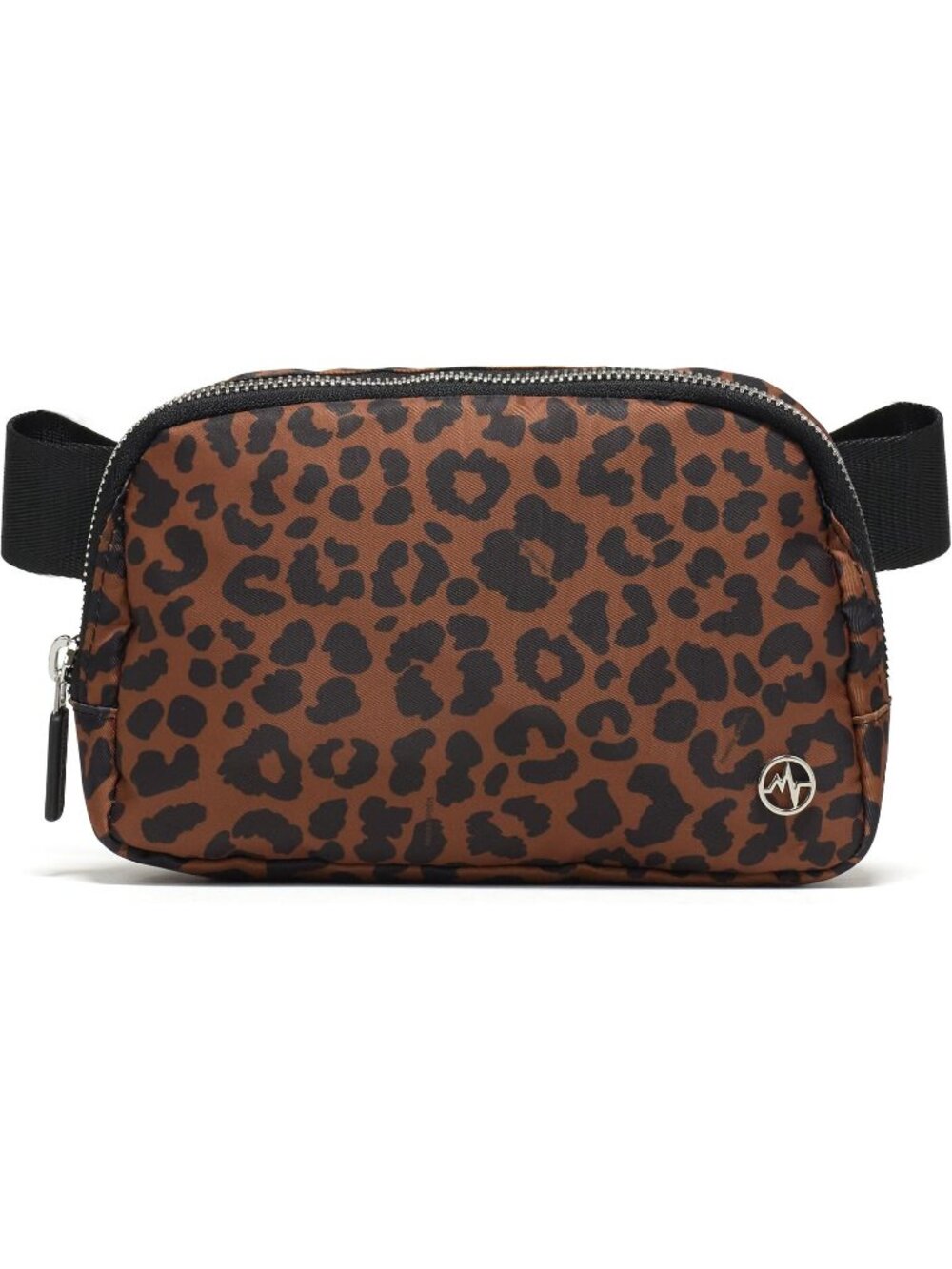 Womens Midnight Leopard 1L Fanny Pack Belt Bag Crossbody Adjustable Strap Travel